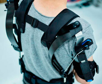 HBR Innovation propose toute une gamme d'exosquelettes pour les épaules